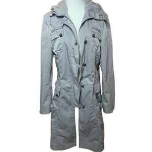 Miu Miu trench coat gray size 6